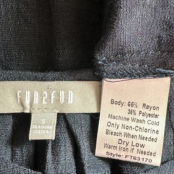 NEW Semi Sheer Navy Blouse Small Boho Fairy Grunge Top Festival Lightweight - Picture 7 of 8